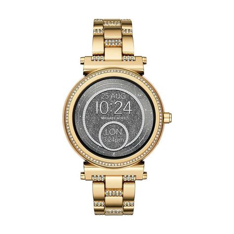 michael kors sofie smartwatch neutral band|Michael Kors watch access smartwatch.